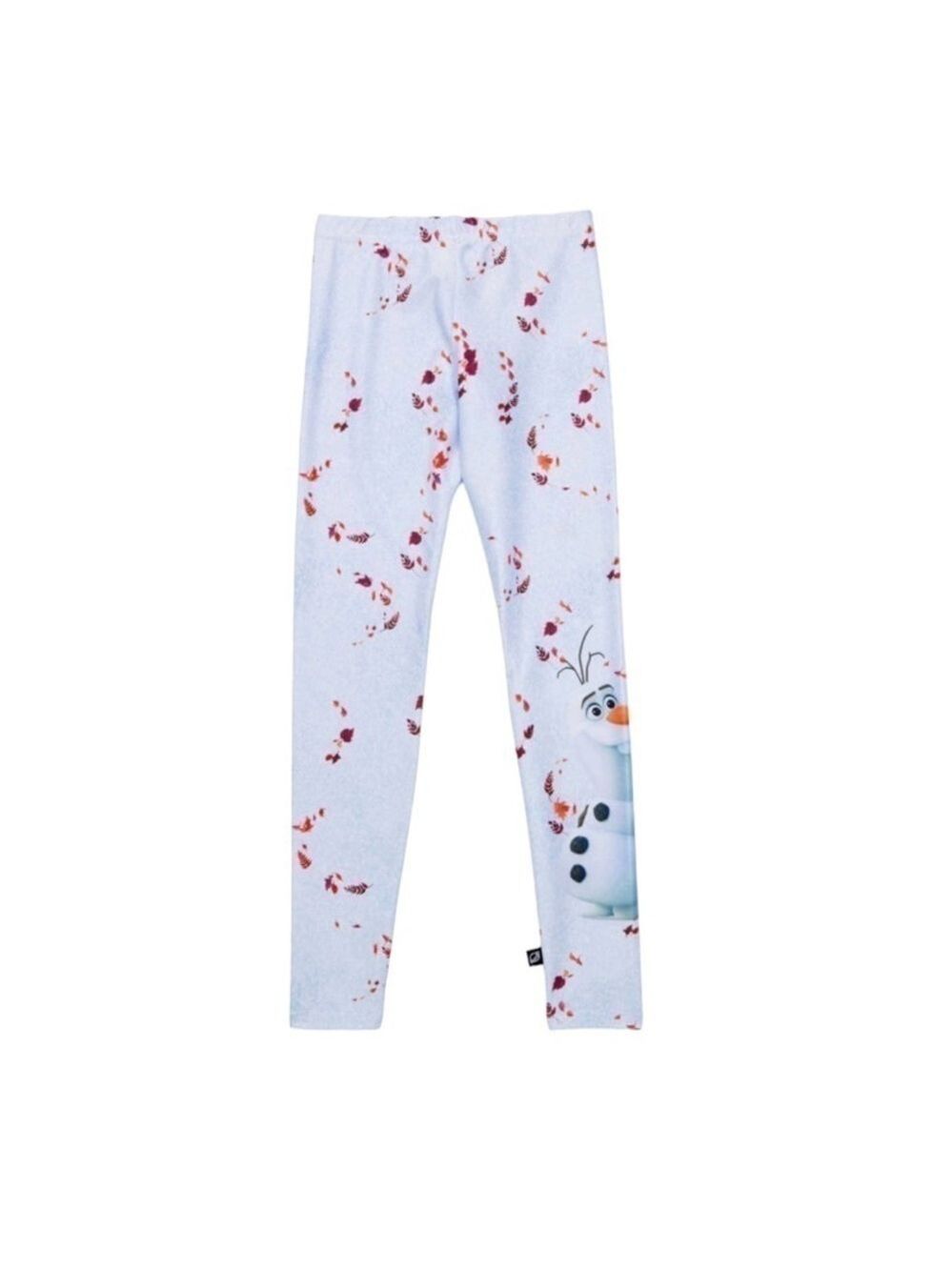 Terez Girl's Frozen Olaf Leggings Girls Size Large